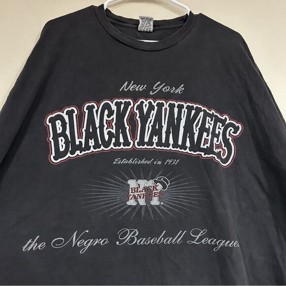 Vintage New York Black Yankees Baseball Shirt - Picture 3 of 8